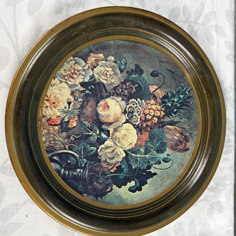Moody Floral Decorative Wall Hanging Dutch Still Life Dark Academia Cottagecore